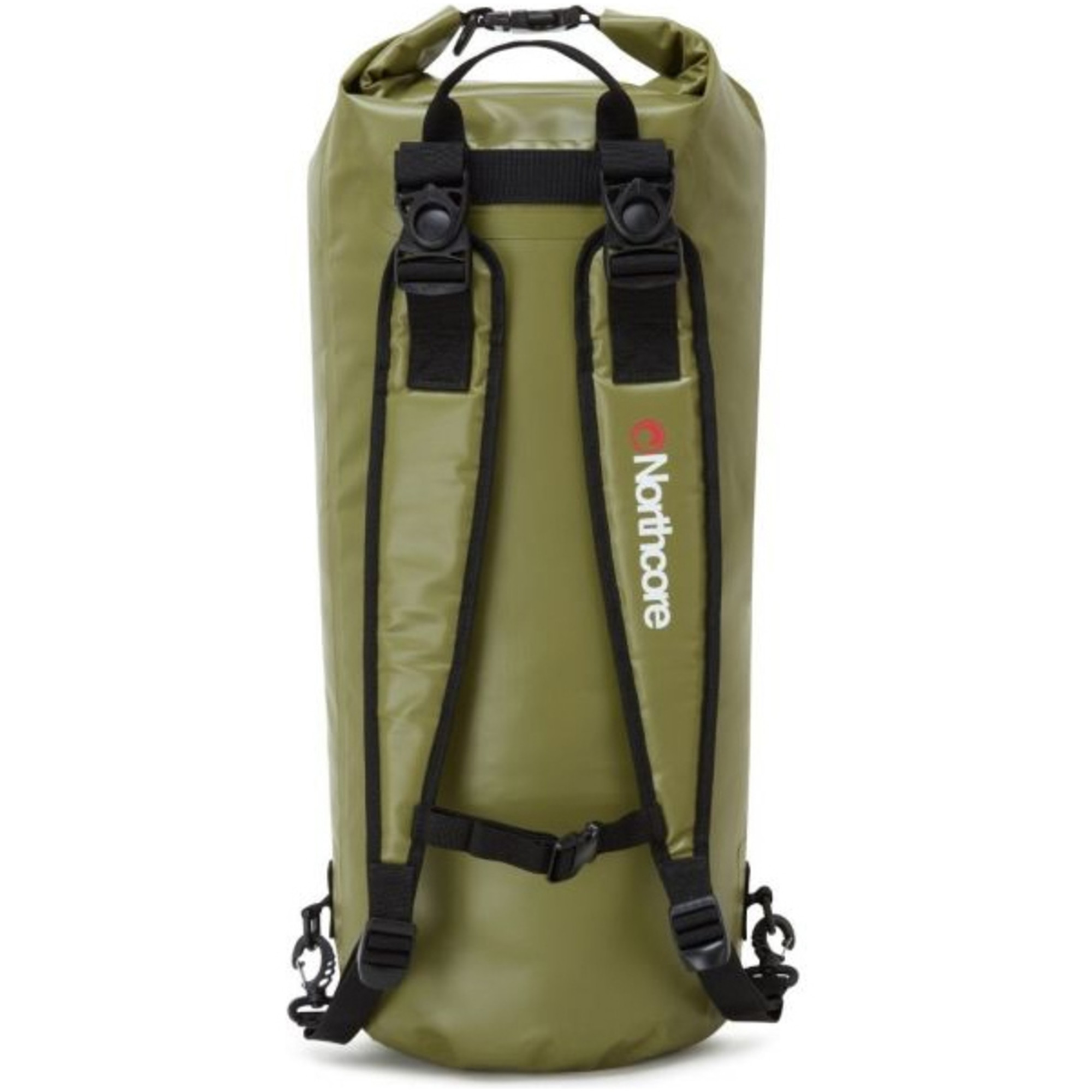 2024 Northcore 30L Dry Bag Backpack NOCO67FC Olive Accessories   2023 Northcore Dry Bag NOCO67FC   Olive Back.2000x2000 